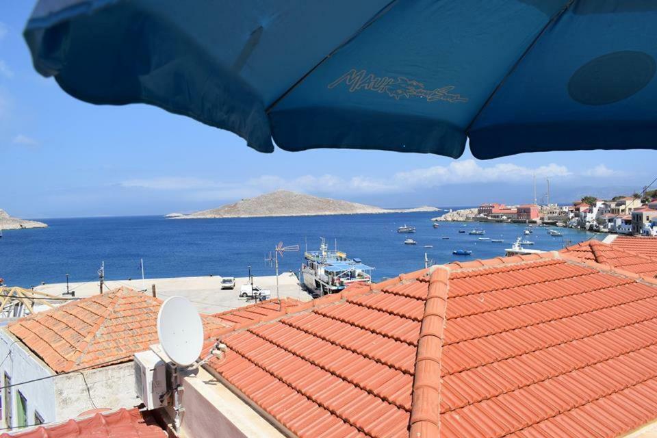 Occasus Room Chalki Town Exteriör bild